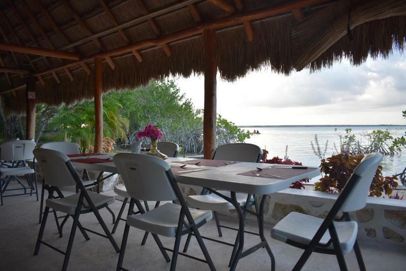 Hotel Pier Bacalar Bagian luar foto